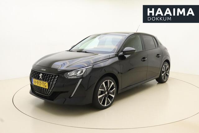 Peugeot 208 1.2 PureTech Allure | Navigatiesysteem full map | Cruise Control | Apple Carplay/Android Auto | Achteruitrijcamera & Parkeersensoren | 17" LM velgen Jordaan incl plaatsvervangend reservewiel | Achterste ruiten extra getint | Trekhaak