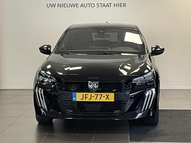 Peugeot 208 GT 1.2 Turbo 100pk | DRAADLOOS APPLE CARPLAY / ANDROID AUTO | 360° CAMERA | ADAPTIVE CRUISE | 17" LM-VELGEN | LEDER/STOF | DODEHOEKBEW. | CLIMA | DAB+ | ISOFIX