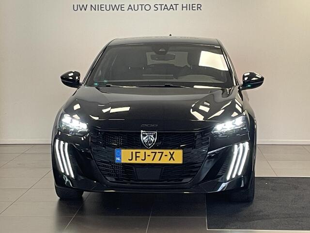 Peugeot 208 GT 1.2 Turbo 100pk | DRAADLOOS APPLE CARPLAY / ANDROID AUTO | 360° CAMERA | ADAPTIVE CRUISE | 17" LM-VELGEN | LEDER/STOF | DODEHOEKBEW. | CLIMA | DAB+ | ISOFIX