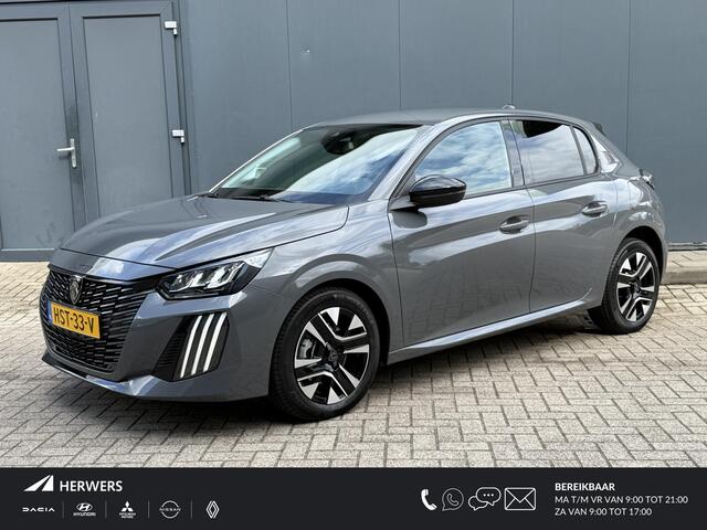 Peugeot 208 1.2 100pk Allure / Fabrieksgarantie tot 26-02-2027 / Navigatie / Android Auto/Apple Carplay / Rondomzicht Camera / Stoelverwarming