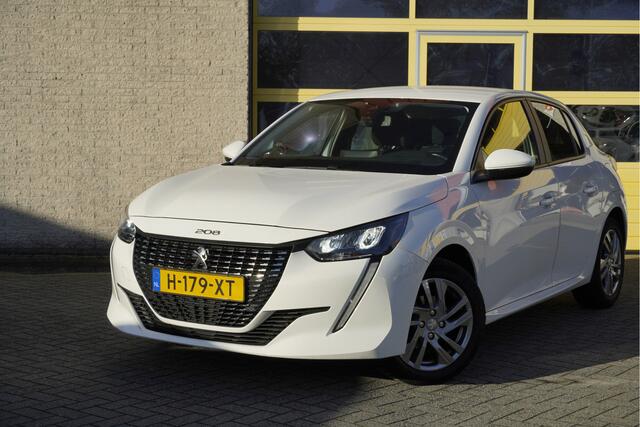 Peugeot 208 1.2 5drs Blue Lease Active BJ2020 Lmv 16" | Led | Pdc | Navi | Achteruitrijcamera | App-Connect | Airco | Cruise control | Getint glas
