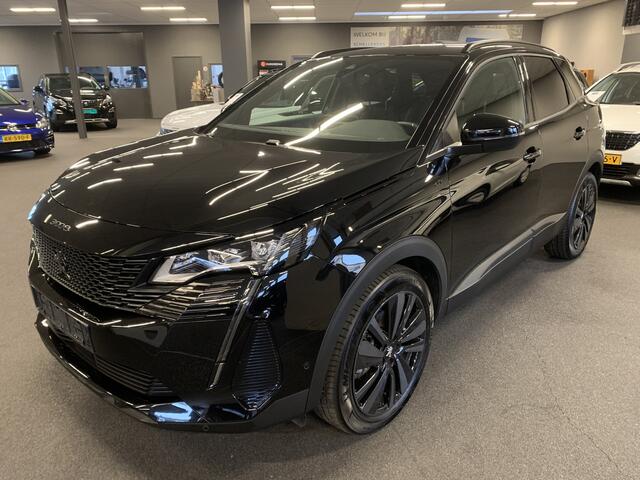 Peugeot 3008 1.2 PureTech GT EAT8 BLACK PACK NAVIGATIE-AUTOMATISCHE ACHTERKLEP-19 INCH LICHT METALEN VELGEN-ADAPTIVE CRUISE CONTROL