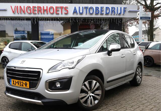 Peugeot 3008 130 Pk Benzine * Hele Luxe Allure * TOPONDERHOUDEN !!! * Panoramadak * Trekhaak * Zwart Lederen Bekleding * Stoelverwarming * Navigatie * Achteruitrij Camera * Head Up Display *
