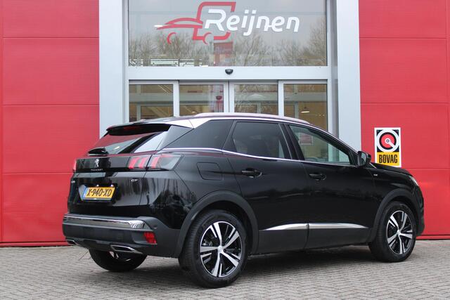 Peugeot 3008 1.2 Hybrid 136PK GT | 360° CAMERA | NAVIGATIE | ADAPTIVE CRUISE CONTROL | APPLE CARPLAY/ANDROID AUTO | CLIMATE CONTROL | 18" LICHTMETALEN VELGEN | DODEHOEK DETECTIE | KEYLESS ENTRY/START | FULL LED KOPLAMPEN | PARKEERSENSOREN VOOR EN ACHTER | DAB+ RADIO |