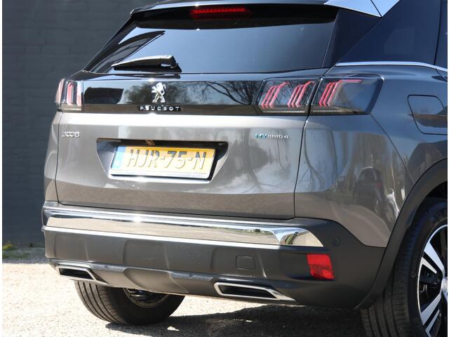Peugeot 3008 1.6 HYbrid4 300PK GT | AppleCarPlay/AndroidAuto | Camera | Climate Control | Schuifdak | Adaptive Cruise Control | Virt.Cockpit | Halfleer |