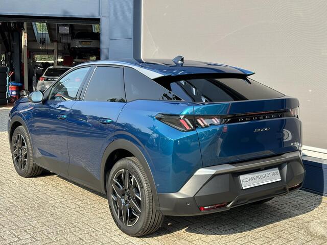 Peugeot 3008 1.2 Hybrid 145 PK Allure | Automaat | AGR Stoelen met verwarming | Panorama Navigatie | Keyless Entry | Stoel & Stuur & Voorruitverwarming | 360 Graden Camera | Dodehoek detectie | Climate Control | LED Verlichting | 19 Inch Lichtmetalen Velgen | Camera |