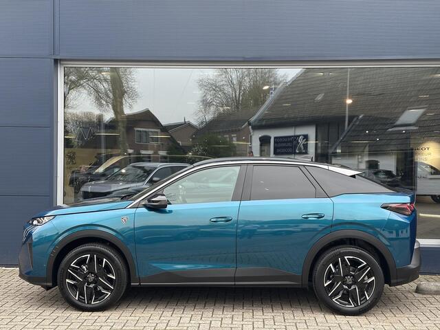 Peugeot 3008 1.2 Hybrid 145 PK GT | Bouwjaar 2025 | Alcantara Stoelen | Navigatie | 360 Vision Camera | Dode Hoek Signalering | Elektrische Kofferklep | Keyless Entry | Full LED Verlichting | Stoelverwarming | 19" Lichtmetalen Velgen |