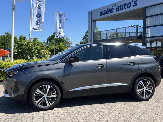 Peugeot 3008 1.2 130 pk Automaat Allure Pack Navigatie Camera Carplay ACC DAB Stoelverwarming Keyless Led 18 Inch Velgen Zwart Dak Parkeersensoren Getint Glas