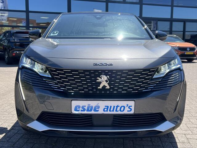 Peugeot 3008 1.2 130 pk Automaat Allure Pack Navigatie Camera Carplay ACC DAB Stoelverwarming Keyless Led 18 Inch Velgen Zwart Dak Parkeersensoren Getint Glas