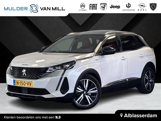 Peugeot 3008 GT Pack 1.6 HYbrid4 PHEV 300pk e-EAT8 4x4 | SCHUIF/KANTELDAK | ELEKTR. A.KLEP | NIGHTVISION | FOCAL HIFI | 360° CAMERA | NAVI | MASSAGE | LEDER| AGR-STOELEN |