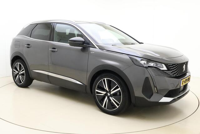 Peugeot 3008 1.2 PureTech Blue Lease GT | Panoramadak | Stoelmassage/-verwarming | Alcantara bekleding | Parkeercamera/-sensoren (voor/achter) | Elektrische kofferdeksel | Keyless Entry/Start | Apple Carplay/Android Auto | Draadloze telefoonlader |