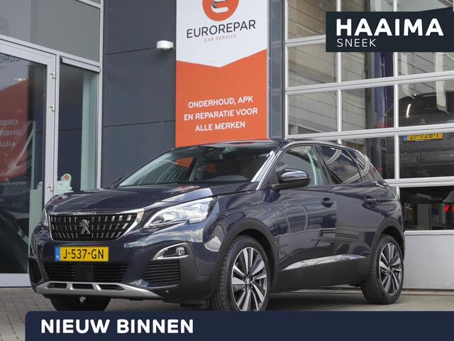 Peugeot 3008 1.2 PureTech Blue Lease Premium | Automaat | Trekhaak | 19 inch lichtmetalen velgen | Elektrisch bedienbare kofferbakklep | Navigatie | Achteruitrijcamera | Draadloze telefoonlader | Keyless entry en start