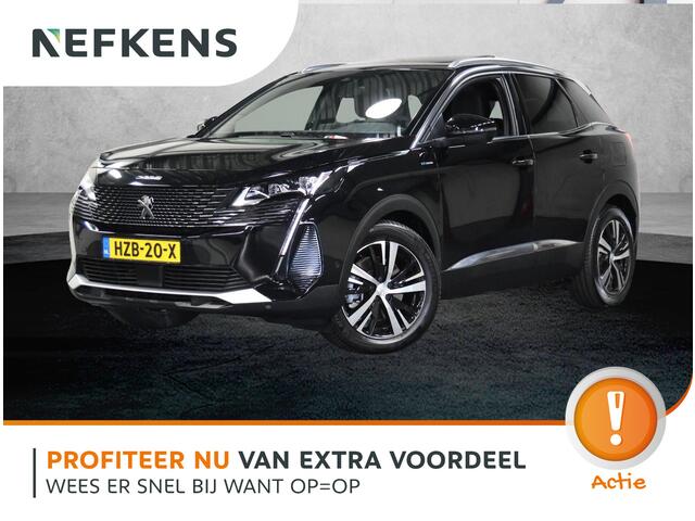 Peugeot 3008 1.6 HYbrid 225PK GT | AUTOMAAT | AppleCarPlay/AndroidAuto | Navigatie | Adaptive Cruise Control | Schuifkanteldak | Keyless Start/Entry | FULL LED | Camera | Virt.Cockpit | Isofix | Privacy Glass |