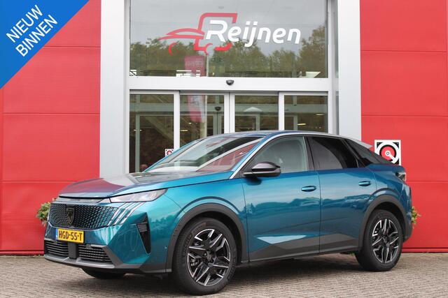 Peugeot 3008 1.2 Hybrid 145PK ALLURE AUTOMAAT | COMFORT STOELEN | STOEL / STUUR VERWARMING | DODEHOEK DETECTIE | 360° CAMERA | NAVIGATIE | 19" LICHTMETALEN VELGEN | DRAADLOOS APPLE CARPLAY / ANDROID AUTO | |