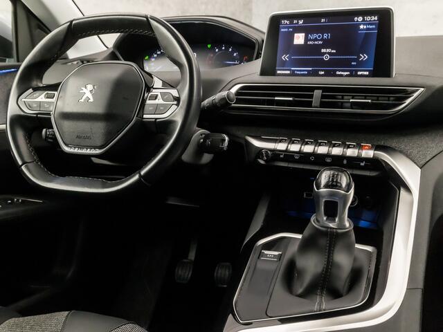 Peugeot 3008 1.2 PureTech GT Sport (APPLE CARPLAY, GROOT NAVI, 360 CAMERA, TREKHAAK, LEDER, STOELVERWARMING, SPORTSTOELEN, GETINT GLAS, LANE ASSIST, CRUISE, NIEUWSTAAT)