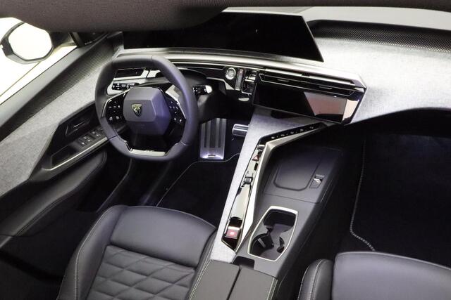 Peugeot 3008 e-3008 Launch Edition 325 Dual Motor 73 kWh 325 PK | 8-Traps Automaat | Leder NAPPA zwart | Warmtepomp | Panorama dak | Elektrisch verstelbare stoelen | Nieuw uit voorraad