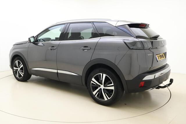 Peugeot 3008 1.2 PureTech GT | 130PK | AUTOMAAT | 1400 KG Trek Gewicht | Trekhaak | Stoelverwarming Voor | Adaptief Cruise Control | Dodehoek Detectie | Lendensteun | Parkeer Sensoren rondom |