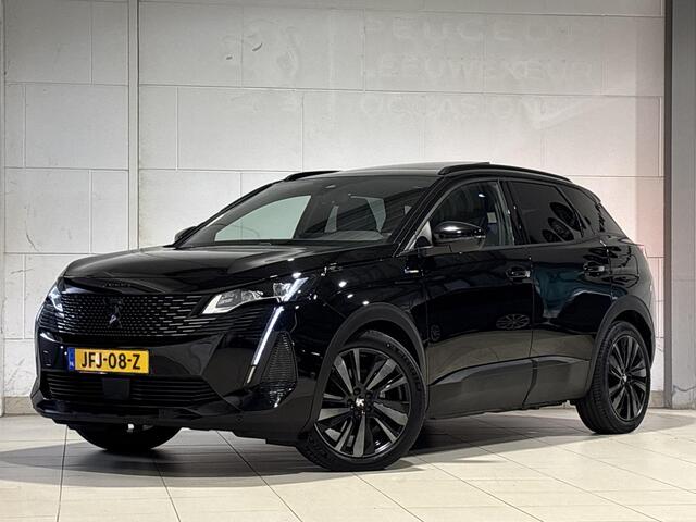 Peugeot 3008 GT Pack 1.6 Hybrid PHEV 225pk e-EAT8 | BLACK PACK | ALCANTARA | MASSAGE | SCHUIF/KANTELDAK | FOCAL HIFI | HANDSFREE A.KLEP | NIGHTVISION | 360° CAMERA