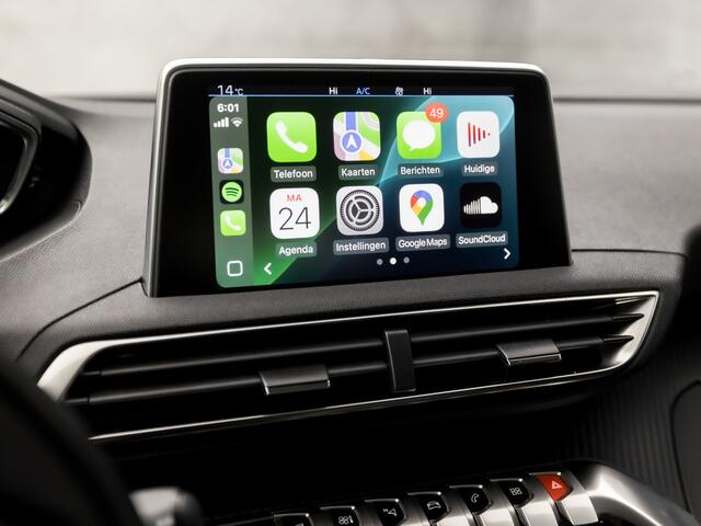 Peugeot 3008 1.2 PureTech Sport (APPLE CARPLAY, GROOT NAVI, LANE ASSIST, GETINT GLAS, SPORTSTOELEN, PARKEERSENSOREN, TREKHAAK, LM VELGEN, NIEUWE APK, NIEUWSTAAT)