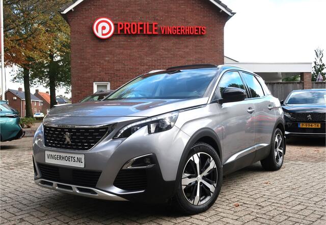 Peugeot 3008 130 Pk. Luxe Allure * Open Schuifdak * Trekhaak * Navigatie * Keyless Entry & Start Button * 19" L.M.Velgen * 1/2 Lederen Interieur * Vingerhoets; Vierde Generatie Eersteklas Service. Al meer dan 100 jaar een begrip in de Brbantse Kempen,