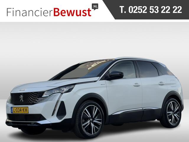 Peugeot 3008 1.6 HYBRID 225 BLUE AUT8 GT-LINE LEDER NAVI CAMERA VIRTUAL-DASH LED LMV PDC