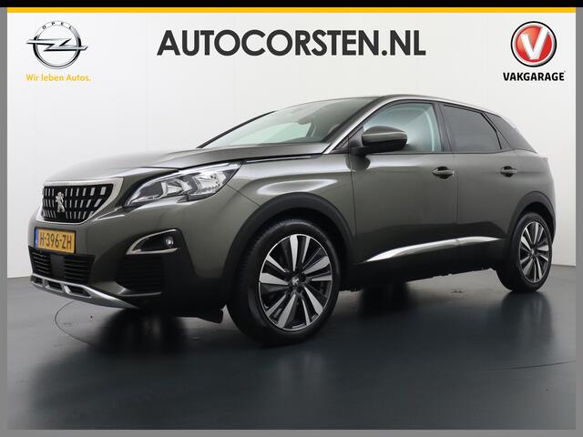 Peugeot 3008 T131PK Automaat Leder Apple Carplay Android Auto 360°Camera Navi Ecc Cruise Control Pdc DAB+ Elek. Achterklep Keyless Wifi Led Lmv 19" Privacy Glas Bluetooth Connected Apps 1e Eigenaar Origineel Nederlandse Auto
