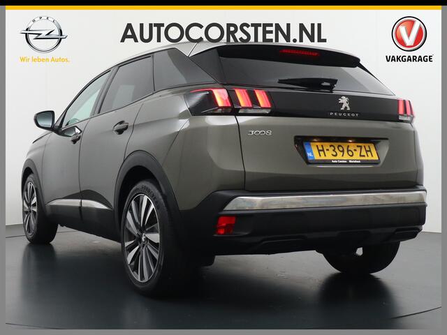 Peugeot 3008 T131PK Automaat Leder Apple Carplay Android Auto 360°Camera Navi Ecc Cruise Control Pdc DAB+ Elek. Achterklep Keyless Wifi Led Lmv 19" Privacy Glas Bluetooth Connected Apps 1e Eigenaar Origineel Nederlandse Auto
