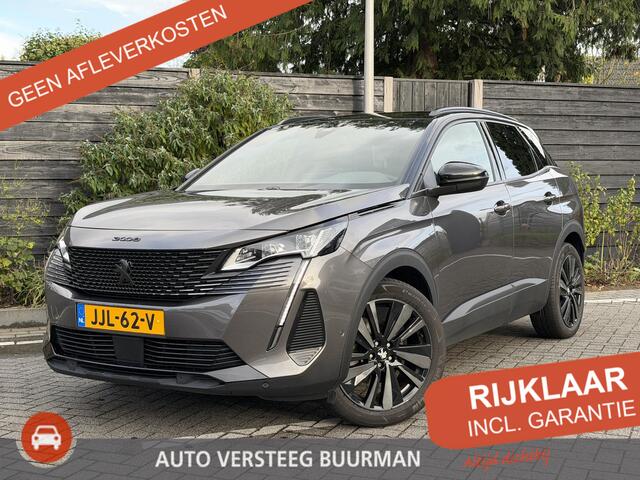 Peugeot 3008 GT 1.2 PureTech 130PK EAT8 Automaat Navigatie, Achteruitrijcamera, Elektrische Kofferklep, Stoelverwarming