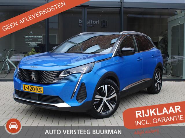 Peugeot 3008 1.6 HYbrid 225PK GT Night Vision, Lederen bekleding, Focal Geluidsinstallatie en Dodehoekbewaking