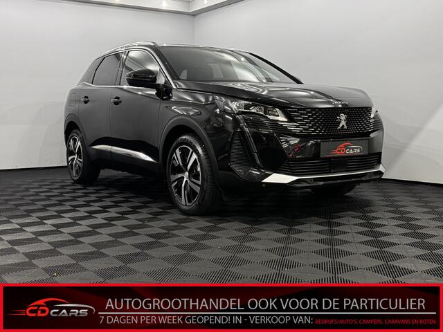Peugeot 3008 1.2 Hybrid 136 GT Half leder, 360 Camera, Navi, Rijstrook correctie, Stoelverwarming, Virtual desk, Elektrische achterklep