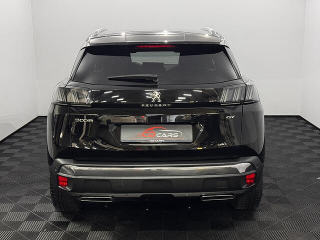 Peugeot 3008 1.2 Hybrid 136 GT Half leder, 360 Camera, Navi, Rijstrook correctie, Stoelverwarming, Virtual desk, Elektrische achterklep