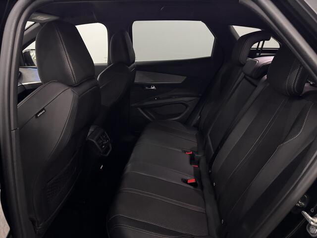 Peugeot 3008 1.2 Hybrid 136 GT Half leder, 360 Camera, Navi, Rijstrook correctie, Stoelverwarming, Virtual desk, Elektrische achterklep