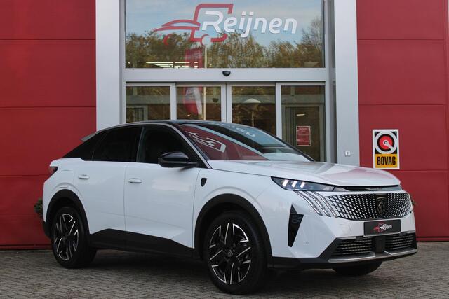 Peugeot 3008 1.2 Hybrid 145PK GT | ELEKTRISCH BEDIENBARE ACHTERKLEP | NAVIGATIE | DRAADLOZE APPLE CARPLAY/ANDROID AUTO | SFEER VERLICHTING | ACHTERUITRIJ CAMERA | PARKEERSENSOREN VOOR EN ACHTER | FULL LED KOPLAMPEN | KEYLESS ENTRY/START | ADAPTIVE CRUISE CONTROL | STO