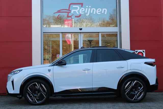 Peugeot 3008 e-3008 GT 325PK LAUNCH EDITION DUAL MOTOR 73KWH | PANORAMISCH SCHUIF / KANTELDAK | PREMIUM HIFI FOCAL | LEDEREN BEKLEDING NAPPA | ELEKTRISCH VERSTELBARE VOOR STOELEN, MET GEHEUGENFUNCTIE OP BESTUURDERSSTOEL | STOEL VERWARMING | STOEL MASAGE | STOEL VENTIL