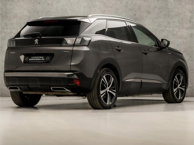 Peugeot 3008 1.6 HYbrid4 300 GT Automaat (PANORAMADAK, APPLE CARPLAY, GROOT NAVI, LEDER, SPORTSTOELEN, ADAPTIVE CRUISE, GETINT GLAS, SFEERVERLICHTING, NIEUWSTAAT)