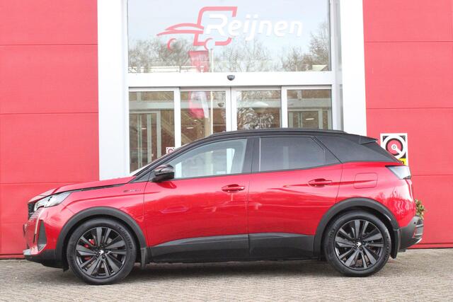 Peugeot 3008 1.6 HYbrid 225PK GT PACK BUSINESS | AFNEEMBARE TREKHAAK | PANORAMISCH SCHUIF/KANTEL DAK | ELEKTRISCH BEDIENBARE BESTUURDERSSTOEL MET GEHEUGENFUNCTIE | FOCAL AUDIO SYSTEM | ELEKTRISCH BEDIENARE ACHTERKLEP | KEYLESS ENTRY/START | 360° CAMERA | 19" LICHTMETA