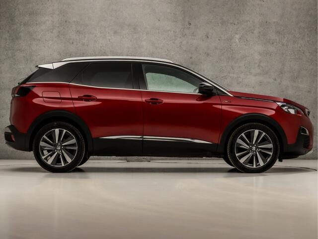 Peugeot 3008 1.2 PureTech GT Line (APPLE CARPLAY, GROOT NAVI, 360 CAMERA, LEDER, KEYLESS, SPORTSTOELEN, LED KOPLAMPEN, GETINT GLAS, ZWART HEMEL, NIEUWSTAAT)
