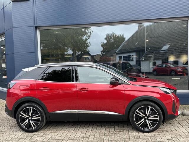Peugeot 3008 1.6 HYbrid 225 GT | Navigatie | Plug in Hybride | Trekhaak 1250 KG Afneembaar | Elektrische Achterklep | Full LED Verlichting | Automaat | Dodehoek bewaking | Stoelverwarming | Adaptieve Cruise Control |19 inch Lichtmetaal | Camera | Stoelverwarming |