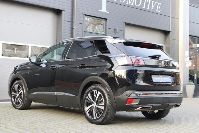 Peugeot 3008 1.6 plug-in Hybrid GT 300-pk - Panoramadak - 18 inch - Adaptive cruise control -Stoelverwarming - Zwart metallic