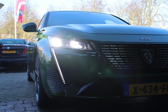 Peugeot 308 1.6 HYbrid 180PK ALLURE PACK BUSINESS | NAVIGATIE 10,25 "TOUCHSCREEN | DRAADLOOS APPLE CARPLAY/ANDROID AUTO | 360° CAMERA | DAB+ RADIO | CLIMATE CONTROL | 17" DIAMAND CUT LICHTMETALEN VELGEN | ADAPTIVE / CRUISE CONTROL | DIGITAAL INSTRUMENTENPANEEL | KEYL