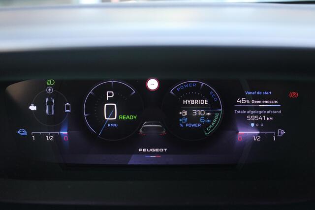 Peugeot 308 1.6 HYbrid 225PK GT PACK BUSINESS | PANORAMISCH SCHUIF/KANTEL DAK | FOCAL AUDIO SYSTEM | LED MATRIX KOPLAMPEN | 360° CAMERA | DRAADLOZE APPLE CARPLAY/ANDROID AUTO | DRAADLOZE TELEFOONLADER | ELEKTRISCH BEDIENBARE BESTUURDERSSTOEL | LEDEREN BEKLEDING | STO
