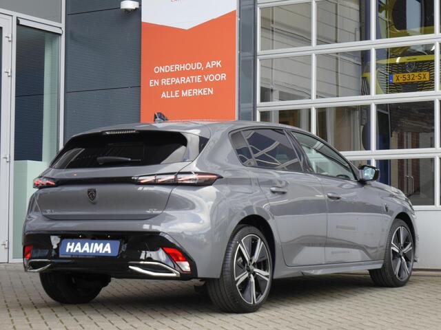 Peugeot 308 1.2 Hybrid 136 e-DCS6 GT | Nieuwe auto | Automaat | Keyless entry & start | Led verlichting | 18 inch Lichtmetalen velgen | Navigatie | Adaptive cruise control | Rondom camera | Regensensor
