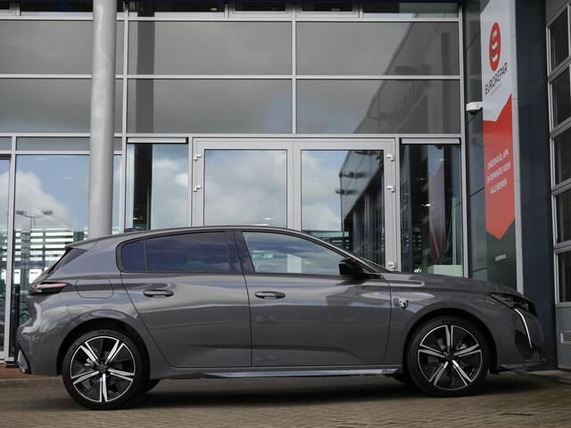 Peugeot 308 1.2 Hybrid 136 e-DCS6 GT | Nieuwe auto | Automaat | Keyless entry & start | Led verlichting | 18 inch Lichtmetalen velgen | Navigatie | Adaptive cruise control | Rondom camera | Regensensor