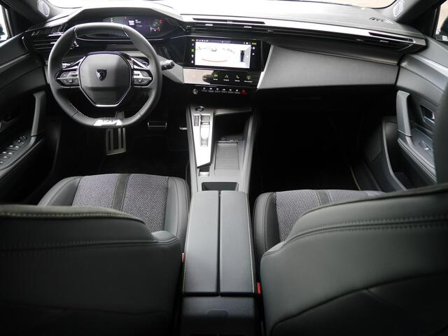 Peugeot 308 1.2 Hybrid 136 e-DCS6 GT | Nieuwe auto | Automaat | Keyless entry & start | Led verlichting | 18 inch Lichtmetalen velgen | Navigatie | Adaptive cruise control | Rondom camera | Regensensor