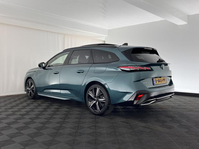 Peugeot 308 SW 1.6 HYbrid 180 GT Pack Business (INCL.BTW) Aut. *PANO | 1/2LEATHER | MATRIX-LED | TOP-VIEW | MEMORY-PACK | ADAPTIVE-CRUISE | BLINDSPOT | DIGI-COCKPIT | SPORT-SEATS | KEYLESS | NAVI-FULLMAP | 19''ALU*