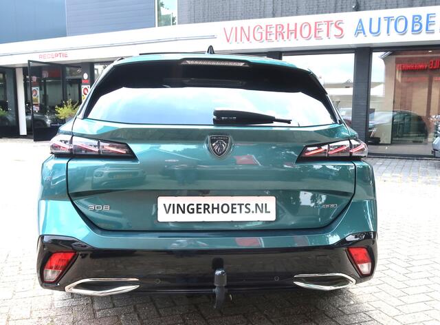 Peugeot 308 SW 1.6 Plug-in Hybrid 180 *** GT *** Open Schuifdak * Navigatie * Stoel- en Stuurverwarmiing * Massage AGR Stoelen * Trekhaak * Vingerhoets; Vierde Generatie Eersteklas Service. Al meer dan 100 jaar........
