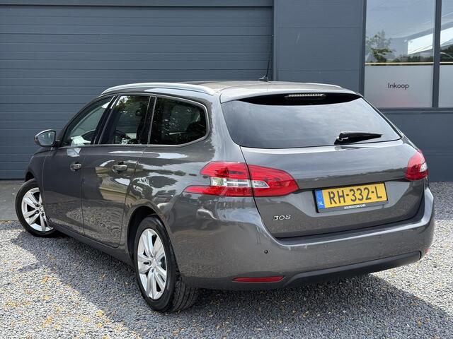 Peugeot 308 SW 1.2 PureTech Blue Lease Executive 2e Eigenaar,Pano,110pk,Navi,Dealer Onderhouden,Clima,Cruise,Pdc V+A,Lm velgen,Apk tot 12-2025