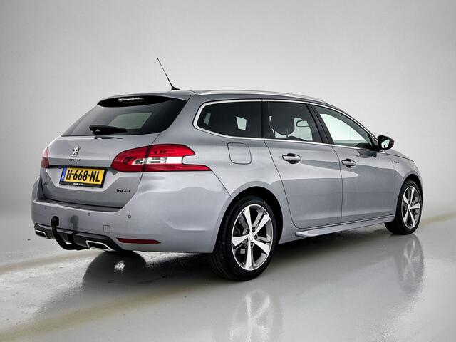 Peugeot 308 SW 1.5 HDi 131PK Automaat GT-Line / Panoramadak / Trekhaak / Xenon / Airco-ecc / 1/2 Leder / Apk mrt-2026