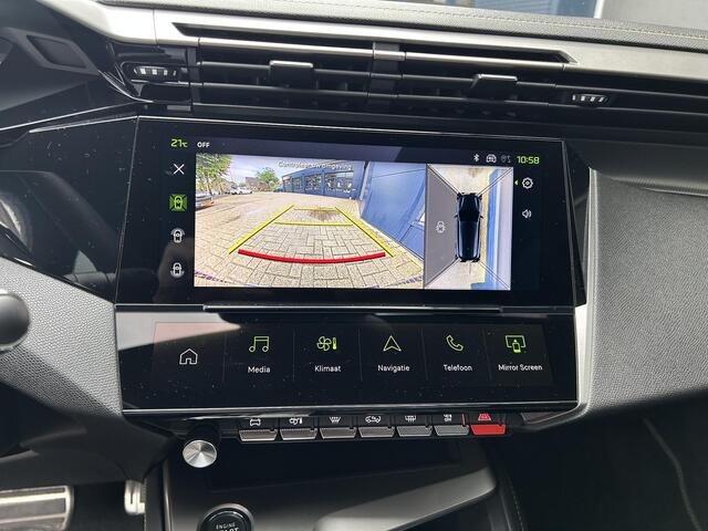 Peugeot 308 SW 1.2 Hybrid 145 PK GT Automaat | Alcantara Massage Stoelen | Navigatie | Digitaal Dashboard | 360 Graden Camera | Adaptieve Cruise Control | Dode Hoek detectie | Keyless Entry | Handsfree Kofferklep | Stoelverwarming | Alcantara Interieur | 18" PORTLAND