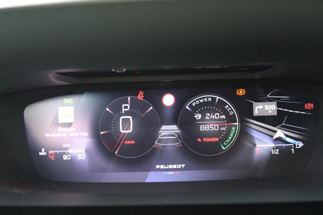 Peugeot 308 SW 1.2 MILD HYBRID 136PK DCS6 GT | ELEKTRISCHE STOEL MET GEHEUGEN FUNCTIE | STOEL VERWARMING | ELEKTRISCHE ACHTERKLEP | 360° CAMERA | KEYLESS ENTRY/START | ADAPTIVE CRUISE CONTROL | 19" LICHTMETALEN VELGEN | DRAADLOZE TELEFOONLADER | DRAADLOZE APPLE CARPL